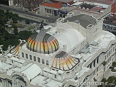 Palacio de Bellas Artes â€“ Ciudad de Mexico â€“ Mexico. Editorial Stock Photo